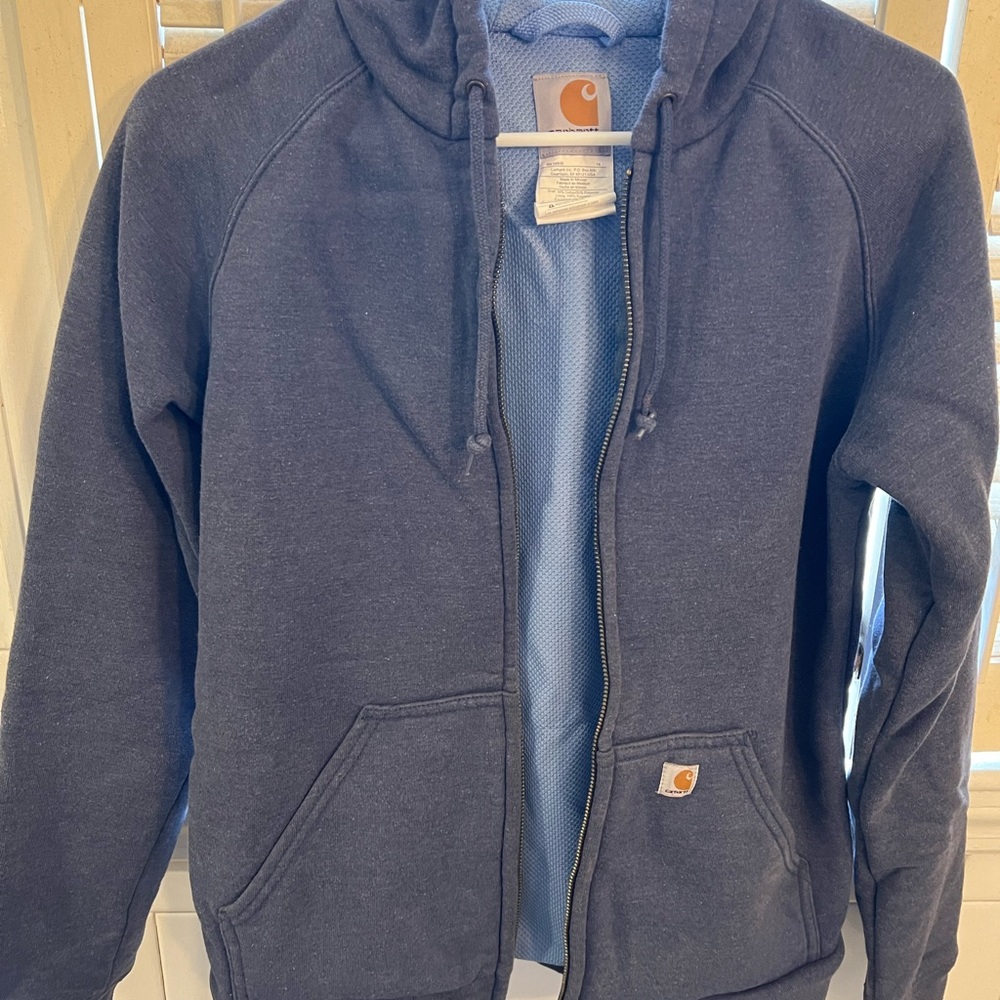 Carhartt full zip insulated hoodie
